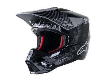Alpinestars SM5 Solare Flare Helm Black/Grey/Gold