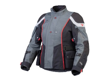 Stadler Fearless Pro Lady 3-layer Gore-Tex jacket black/grey/red waterproof
