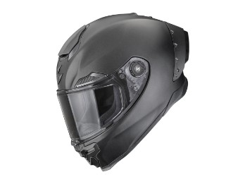 Scorpion EXO-RACE Air Carbon Solid Helm Matt Pearl schwarz
