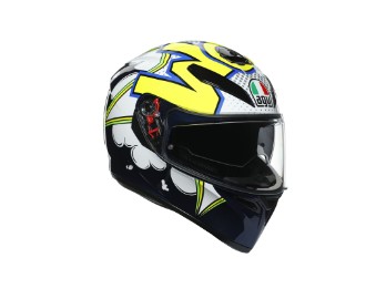 K3 SV Bubble Motorrad Helm