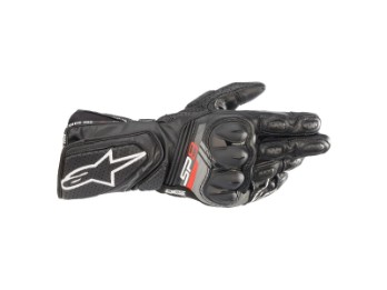 Alpinestars SP-8 V3 leather glove Leder Handschuhe schwarz