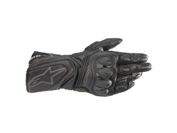 Alpinestars SP-8 V3 leather glove Leder Handschuhe schwarz/schwarz