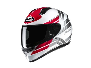HJC C10 Hiper MC-1 rot Integral Helm