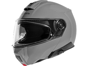 Schuberth C5 Concrete Grey flip-up helmet