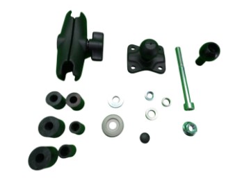 SW-Motech Navigations / GPS Halter mit Kugelklemme für Steuerkopfrohr 12,5 - 25 mm 1 Zoll Kugel RAM