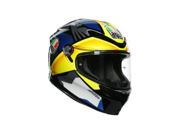 K6 Joan schwarz/blau/gelb Helm