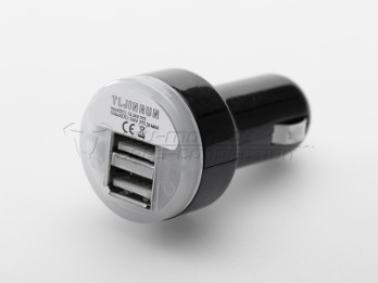 SW-Motech Doppel-USB-Ladebuchse für Zigarettenanzünder 2.000 mA. 12 V