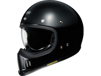 Shoei EX-Zero Retro Helm schwarz
