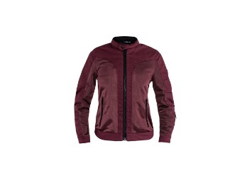John Doe Aero Mesh Jacket Women Bordeaux Jacke Sommer