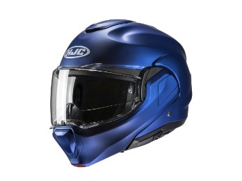 HJC F100 flip-up helmet matt-blue
