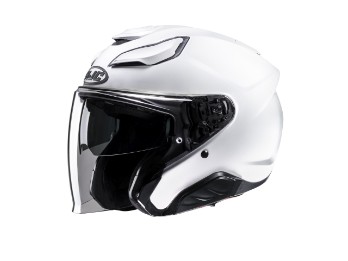 HJC F31 Jet Helmet pearl white