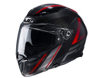 HJC F70 Carbon Eston MC-1 red helmet
