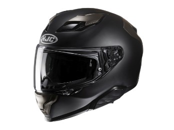 HJC F71 helmet black-titanium with sun-visor