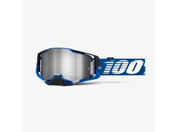 100% Brille Armega Rockchuck MX Brille Goggle Glas: silber-verspiegelt 