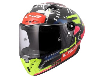 LS2 FF805 Thunder Carbon GP Aero Replica Aldeguer 2025 Racing Helm