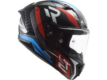 FF805 Thunder Supra Red Blue Carbon helmet