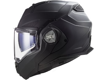 LS2 FF901 Advant X Klapp-Helmet flat black