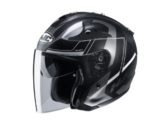 FG Jet Komina Jet-Helmet MC-5SF black