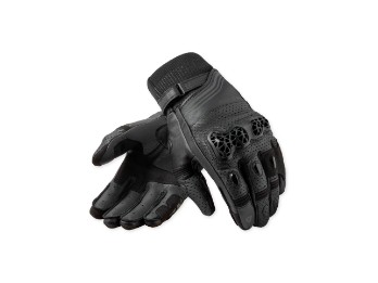 Revit Positron Handschuhe schwarz Sommer perforiert