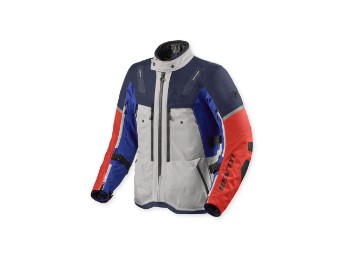 Revit Sand 5 H2O Jacke wasserdicht silber/blau