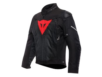 Dainese Super Sprint D-Dry jacket motorcycle waterproof black/black/red-lava