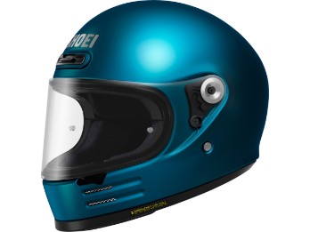 Shoei Glamster 06 l. blau Retro Helm
