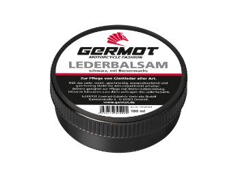 Black Leather Balm with Beeswax (includes sponge)
