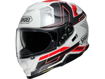 GT-Air 2 Aperture TC-6 weiss rot Helm mit Sonnenblende