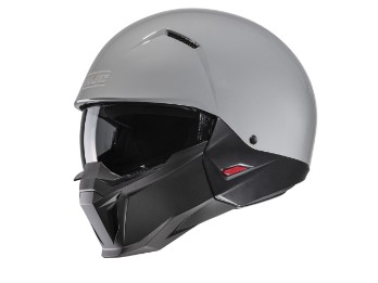 i20 Jet-Helm Grau