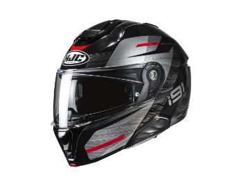 HJC i91 Dusk MC-1 Klapp-Helm rot