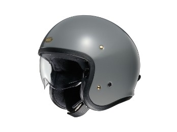 Shoei J-O Jet Helm basalt-grau/basalt-grey