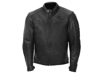 Rusty Stitches Jari Leather jacket black