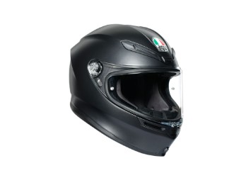 K6 Helm matt-schwarz