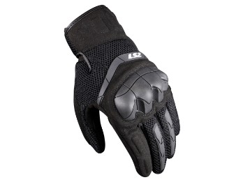 LS2 Kubra Man Summer Gloves Black