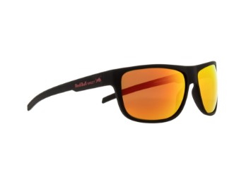 Loom Sun glasses Sonnenbrille matt schwarz rot verspiegelt CAT3 polarisierend