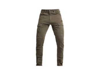 John Doe Defender Mono Jeans Olive Länge: 36