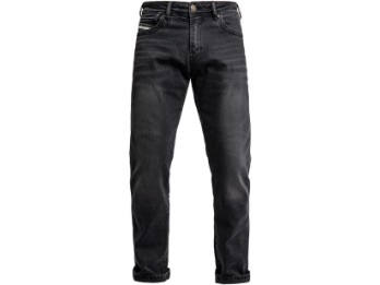 Tayler Mono Jeans Black Used Motorrad Jeans Länge: 34