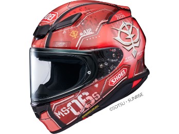 Shoei NXR 2 Char's Zaku 2 TC-1 Sport Helm