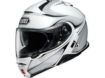 Shoei Neotec 2 Winsome TC-6 white flip-up helmet