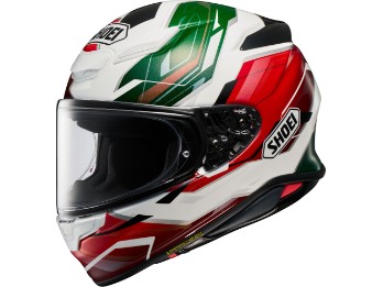 Shoei NXR 2 Capriccio Helmet TC-4 Green/Red