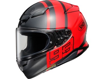 Shoei NXR 2 MM93 Collection Track TC-1 Helm rot