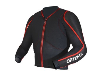 Ortema Ortho-Max Body Protector Jacket black/red