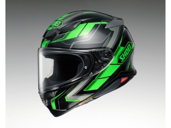 Shoei NXR 2 Prologue TC-4 green helmet