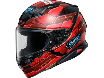 Shoei NXR 2 Fortress TC-1 helmet red