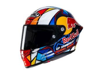 HJC RPHA 1 Red Bull Misano GP MC-21 helmet