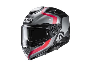 HJC RPHA 72 Ernem MC-1 rot Integral Helm mit Sonnenblende