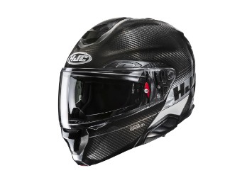 HJC RPHA 91 Carbon Elig MC-5 Klapp-Helm schwarz