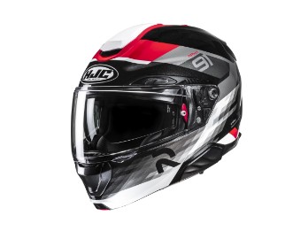 HJC RPHA 91 Madal MC-1 rot Touring Klapp-Helm Sonnenblende