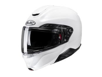 HJC Rrpha 91 flip-up helmet pearl white with sun visor