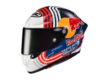 HJC RPHA 1 Red Bull Austin GP MC-21 helmet